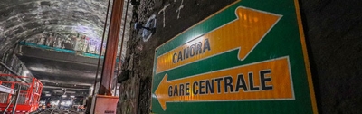 Premier passage du REM dans le tunnel du mont Royal et début des essais dynamiques dans le secteur